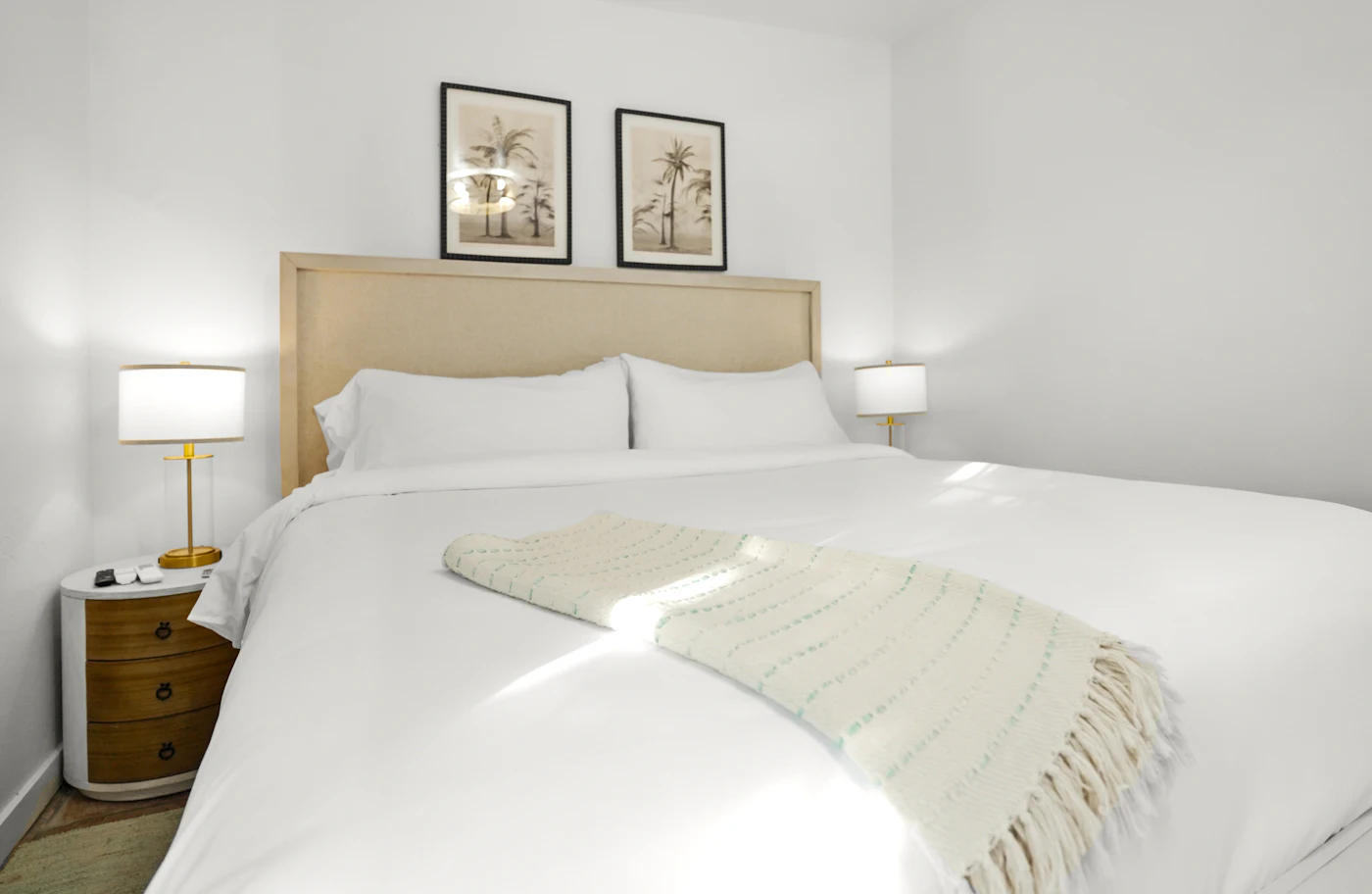 King Room with a king bed and harbour view at The Mary Anne Boutique Hotel in Charlotte Amalie, St. Thomas